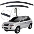 Kit Palheta Dianteira Tucson 2005 a 2016 Limpador de Parabrisa de Silicone