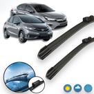 Kit Palheta Limpador De Parabrisa Honda City Fit 2018 Até 2022 P2414TL1 Kit Palheta Limpador De Parabrisa Honda City Fit 2018 Até 2022 P2414TL1
