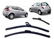Kit Palheta Limpador Dianteiro + Traseiro Ford Ka 98 2009 Á Kit Palheta Limpador Dianteiro + Traseiro Ford Ka 98 2009 Á