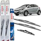 Kit Palheta Limpador Parabrisa Bosch Dianteira Traseira HB20