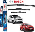 KIT palheta limpador parabrisa Bosch Ford Ka hatch 2014 2015 2016 2017 2018 2019 2020 2021 2022 2023