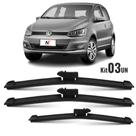 Kit Palheta Limpador Parabrisa Fox 2013 2014 2015 16 á 2022