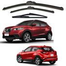 Kit Palheta Limpador Parabrisa Nissan Kicks 2016 2017 2018 2019 2020 2021 2022 2023 2024