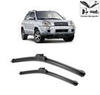 Kit Palheta Limpador Parabrisa Para-brisa Dianteiro Hyundai Tucson 2004 à 2016