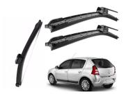 Kit Palheta Limpador Parabrisa Para-brisa Renault Sandero 2007 à 2014 Kit Palheta Limpador Parabrisa Para-brisa Renault Sandero 2007 à 2014