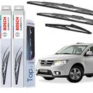 Kit Palhetas Bosch Dianteiras + Traseira Vetor Fiat Freemont