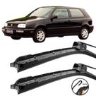 Kit Palhetas De Silicone Limpador Parabrisa 21" 19" Golf Mk3 93../98