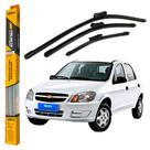 Kit Palhetas Limpador De Parabrisa Dianteiro Para Chevrolet Celta 2004 2005 2006 2007 2008 2009 2010 2011 2012 2013 2014
