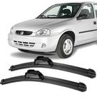 Kit Palhetas Limpador Para-brisa 18" 18" Celta / Corsa