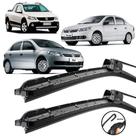 Kit Palhetas Limpador Para-brisa 22" 16" Gol Voyage Saveiro G5