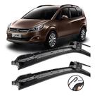Kit Palhetas Limpador Para-brisa Jac J6 2010 Ate 2016 (par)
