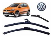 Kit Palhetas Limpador Parabrisa Diant+tras Crossfox 03 A 09 Kit Palhetas Limpador Parabrisa Diant+tras Crossfox 03 A 09