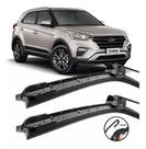 Kit Palhetas Limpador Parabrisa Silicone Hyundai Creta
