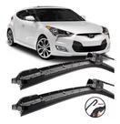 Kit Palhetas Limpador Parabrisa Silicone Hyundai Veloster