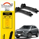 Kit Palhetas Parabrisa Dianteiro Dyna Original Tucson 2018 a 2022 para Parabrisa Dianteiro