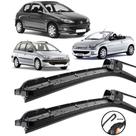 Kit Palhetas Silicone Limpador Para-brisa 26" 16" Peugeot 206 E 207