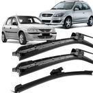 Kit Palhetas Silicone Limpador Parabrisa 18" 18" 15E" Celta 2004 Até 2013