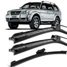 Kit Palhetas Silicone Limpador Parabrisa 20" 20" 12E" Pajero Sport 08-11