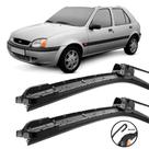 Kit Palhetas Silicone P/ Limpador Para-brisa 19" 19" Fiesta Street