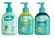 Kit Pampers - Hidratante/ Sabonete Líquido e Shampoo de Glicerina Kit Pampers - Hidratante/ Sabonete Líquido e Shampoo de Glicerina