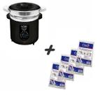 Kit Panela 400g PRETA + Refil + 4 Refil Plástico - Mega Bell