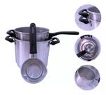 Kit Panela Banho Maria Para Velas 3 Peças
