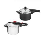 KIT - Panela de pressão 6L Aço linha solar + Panela de pressão 4,5L Vancouver Grafite - Tramontina