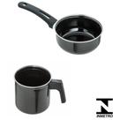 Kit Panela e Caneca Esmaltada 400ml/750ml - Aço Carbono