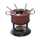 Kit Panela para Fondue Viena inox 10 Peças Hauskraft