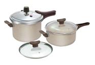 Kit Panela Pressão Fechamento Extterno Crema 3 e 4,5 Lts