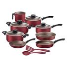 Kit Panelas 10pçs Antiaderente Vermelho Tramontina 28599/727
