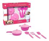 Kit Panelinha Mestre Kuca 7 Peças Plástico Infantil Mielle B118