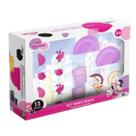 Kit Panelinhas Hora do Lanche - Minnie - Pais e Filhos Kit Panelinhas Hora do Lanche - Minnie - Pais e Filhos