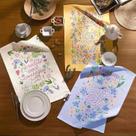 Kit Pano de Copa Dohler Prata Frases - 100% Algodão 45x65cm