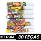 KIT Pano De Prato Bainha Estampas Sortidas