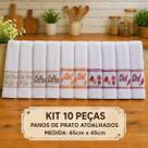 Kit Pano de Prato Copa Atoalhado Felpudo Kit 10 peças Atacado Revenda Kit Pano de Prato Copa Atoalhado Felpudo Kit 10 peças Atacado Revenda