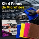 Kit Panos Microfibra Cockpit 30x30 Cores Sortidas Para Casa Cozinha Banheiro Vidros e Móveis Kit Panos Microfibra Cockpit 30x30 Cores Sortidas Para Casa Cozinha Banheiro Vidros e Móveis