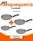 kit Panquequeira Alegrete Enjoy 22cm Antiaderente Tapioca Crepe - 04 unidades - Presente de Natal