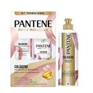 Kit Pantene Colágeno Shampoo 300ml + Condicionador 150ml + Creme Para Pentear 240g