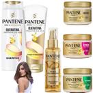 Kit Pantene Óleo Milagroso Cronograma Capilar Extraordinario Pro-V Queratina Miracles Nutrição Brilho Hidratação Gloss