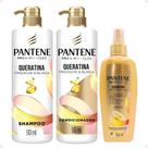 Kit Pantene Pro-V Miracles Queratina: Shampoo 510ml, Condicionador 510ml e Spray
