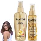 Kit Pantene Tratamento Milagroso Miracles Óleo Spray Finalizador Extraordinário Elixir Acidificante Kit Pantene Tratamento Milagroso Miracles Óleo Spray Finalizador Extraordinário Elixir Acidificante