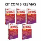 Kit Papel Sulfite A4 500 Folhas 05 Unidades Chamex