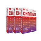 Kit Papel Sulfite A4 Chamex 3 pacotes com 500 folhas 75g