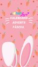 Kit Papelaria Calendário do Advento de Pascoa