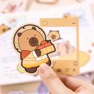 Kit Papelaria Capivara DIY Journal, Scrapbook, Planners & Criatividade Sem Limites