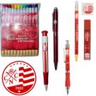 Kit Papelaria Fofa Náutico Presente Criativo Material Escolar