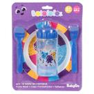 Kit Papinha Bolofofos Prato Copo Talheres BabyGo 6+ Meses