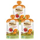 Kit Papinha Organica Natuzinho Manga Maça Bebe 3 unidades