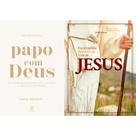Kit: Papo Com Deus (365 Mensagens Diárias) + Enciclopédia Histórica da Vida de Jesus